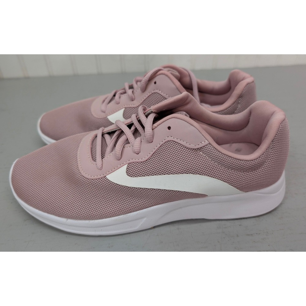 Athletic Works Memory Foam Walking Sneakers Shoes Women's 9.5 Mauve Pink Mesh